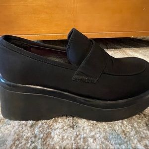 90’s Y2K Steve Madden chunky platform black shoes